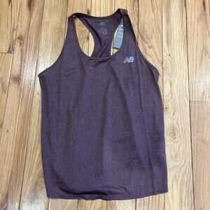 New Balance Women's Athletics Tank Small Purple